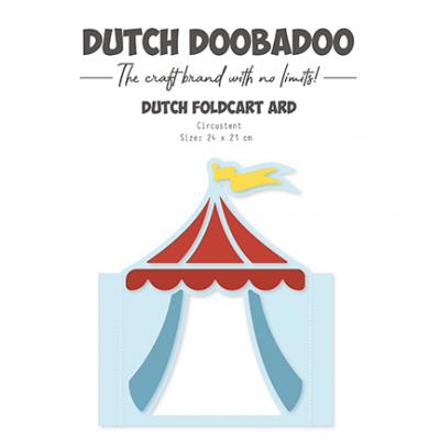 Dutch Doobadoo Stencil - Foldcard Art Circustent