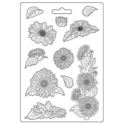 Stamperia Mould Sunflower Art - Sunflower Art