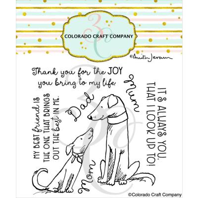 Colorado Craft Anita Jeram Clear Stamps - Best In Me