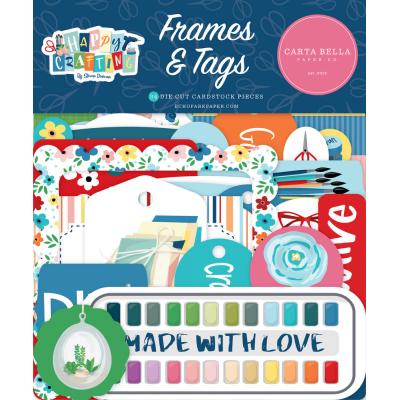 Carta Bella Happy Crafting - Frames & Tags