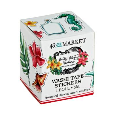 49 and Market Vintage Artistry Sunburst - Washi Tape Stickers