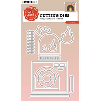 StudioLight Cutting Dies Sweet Stories - Fireplace