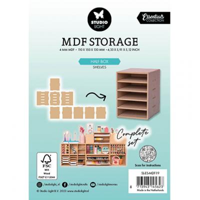 StudioLight MDF Storage Half Box Shelves