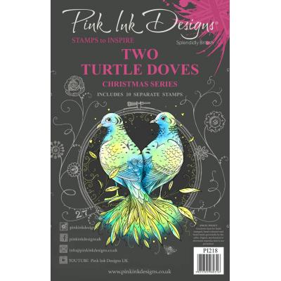 Pink Ink Designs Stempel - Two Turtle Doves
