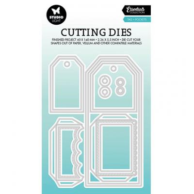 StudioLight Cutting Dies - Tag + Pockets