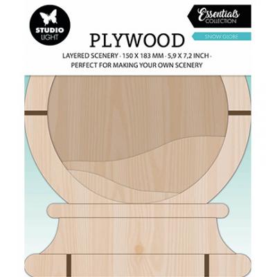 StudioLight Plywood Snowglobe