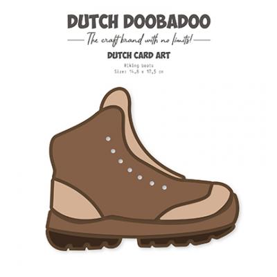 Dutch DooBaDoo Stencil - Hiking Boots