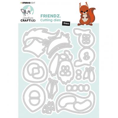 StudioLight CraftLab Cutting Dies - Theo Friendz