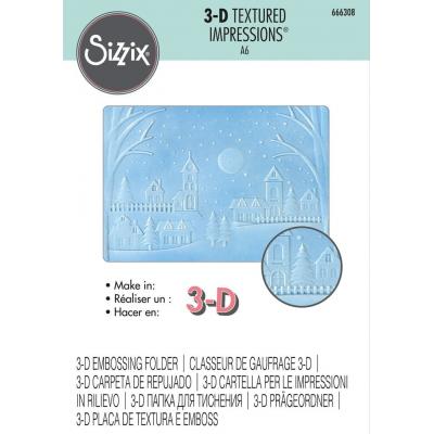 Sizzix 3D Texture Fades - Winter Village