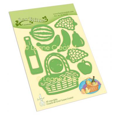 Leane Creatief Cutting Dies - Fruit Picnic Basket