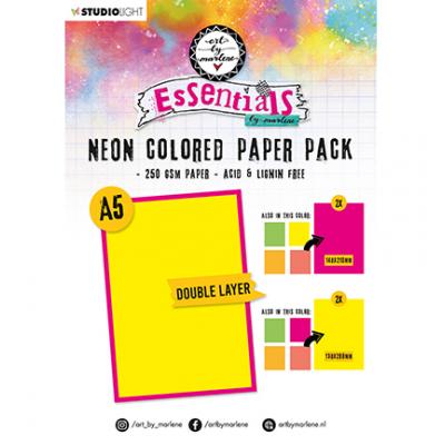 StudioLight Art by Marlene - Neon Colored Paper Pack