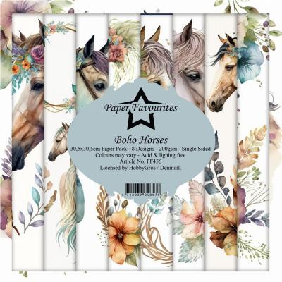 Paper Favourites Paper Pack - Boho Horses