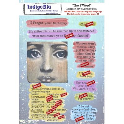 IndigoBlu Stempel - The F Word