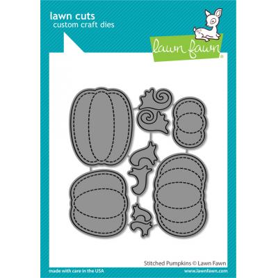 Lawn Fawn Lawn Cuts - Stitched Pumpkins