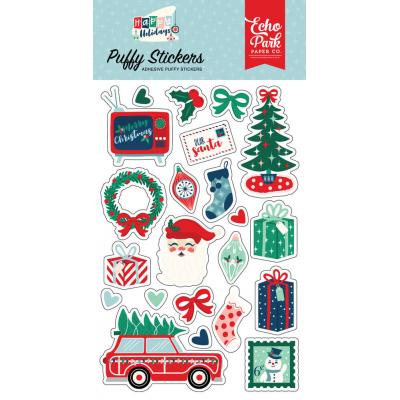 Echo Park Happy Holidays - Puffy Stickers