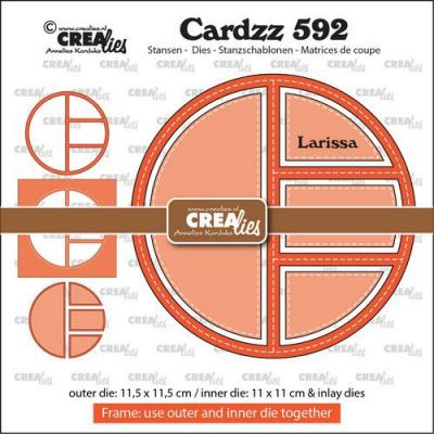 Crealies Metal Dies - Rahmen & Inlay Larissa