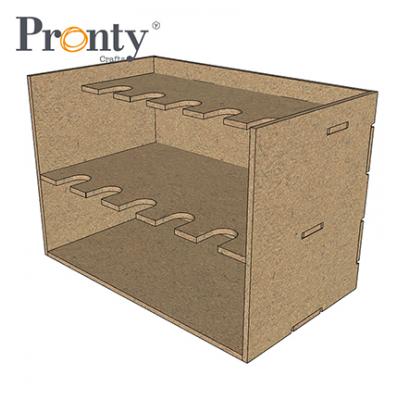 Pronty Storage Boxes MDF Blending Tool Box