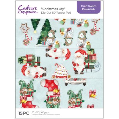 Crafter's Companion 3D Topper Pad - Christmas Joy