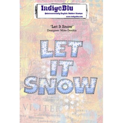 IndigoBlu Stempel - Let It Snow