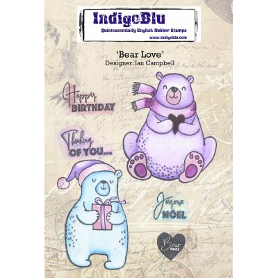 IndigoBlu Stempel - Bear Love