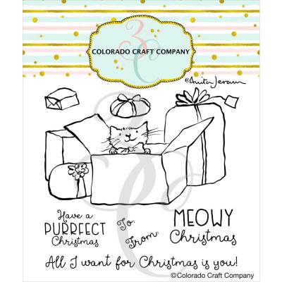 Colorado Craft Stempel - Meowy Christmas