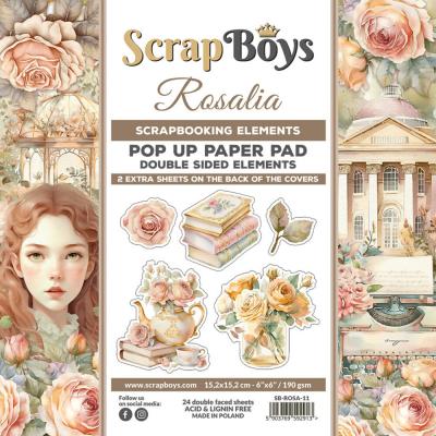 ScrapBoys Rosalia - Pop Up Paper Pad