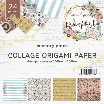 Asuka Studio Memory Place Dream Plan Do - Origami Paper