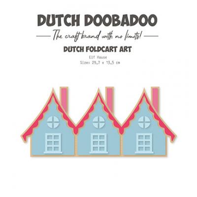 Dutch DooBaDoo Stencil Elf House