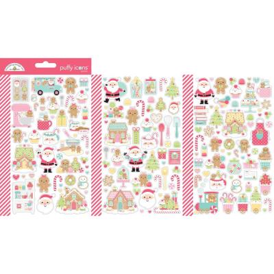 Doodlebug Gingerbread Kisses - Mini Icons