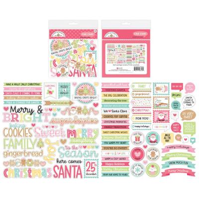 Doodlebug Gingerbread Kisses - Chit Chat