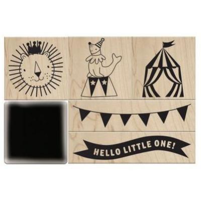 Violet Studio Little Circus - Wooden Stamp Set