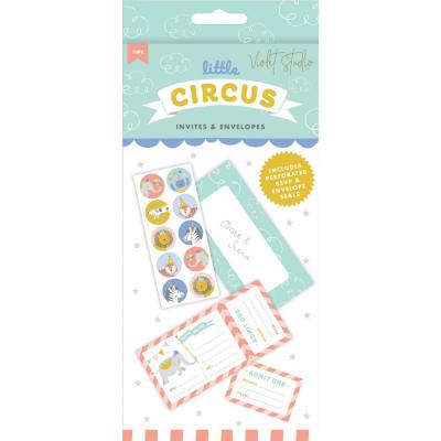 Violet Studio Little Circus - Invitation Kit