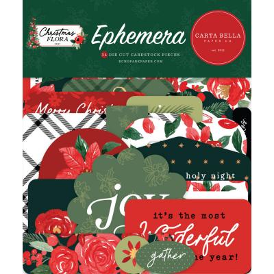 Carta Bella Christmas Flora - Merry Ephemera