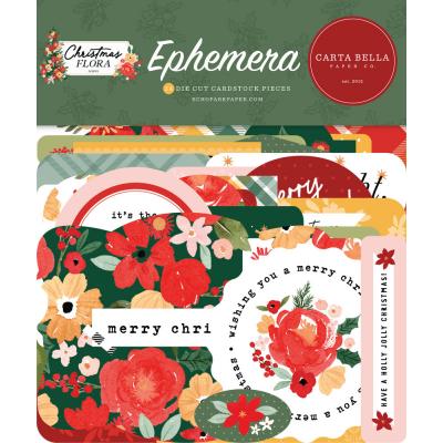 Carta Bella Christmas Flora - Joyful Ephemera