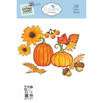 Elizabeth Craft Designs Cutting Dies - Festive Harvest