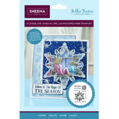 Crafter's Companion In The Frame Snowflake Stories - Wonderland Window