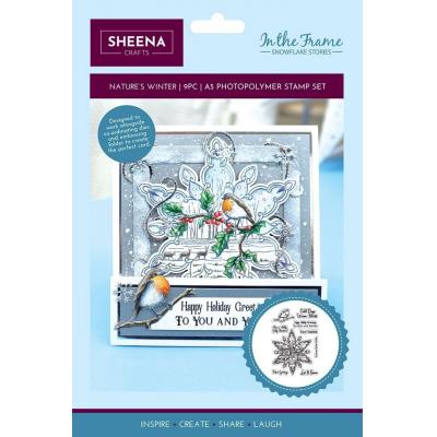 Crafter's Companion In The Frame Snowflake Stories - Nature's Winter