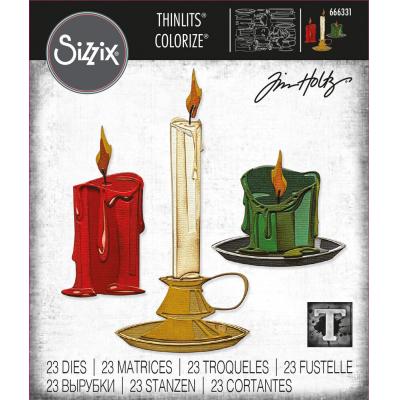 Sizzix Thinlits Die by Tim Holtz Candleshop