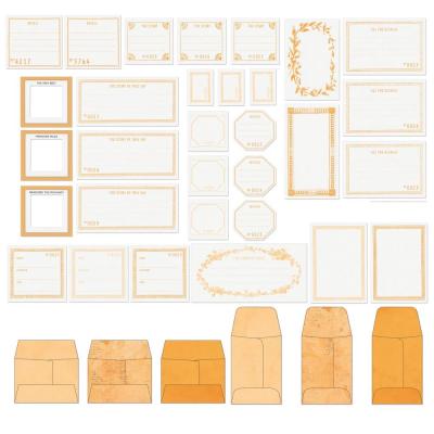 49 and Market Color Swatch: Peach - Envelope Bits