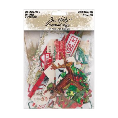 Idea-ology Tim Holtz Christmas 2023 - Ephemera Pack