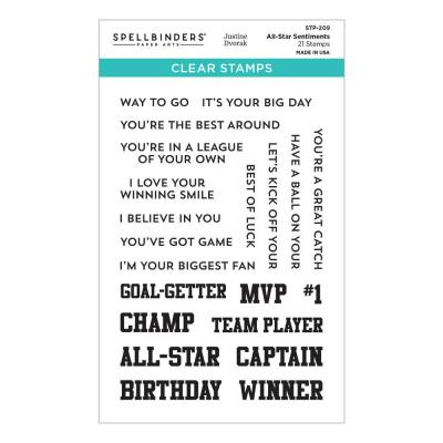 Spellbinders Stempel All-Star Sentiments