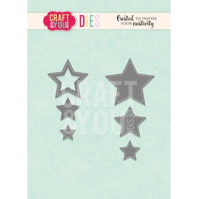 Craft & You Cutting Dies - Stars