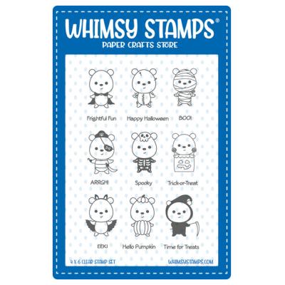 Whimsy Stamps Stempel - Bearly Halloween