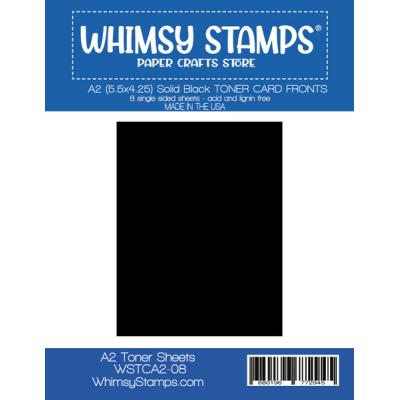 Whimsy Stamps Toner Card Front Pack - A2 Toner Sheets