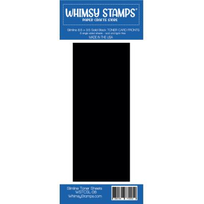 Whimsy Stamps Toner Card Front Pack - Slimline Toner Sheets