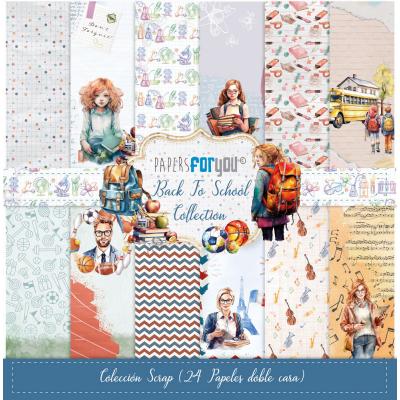 Papers For You Back to School - Mini Scrap Paper Pack