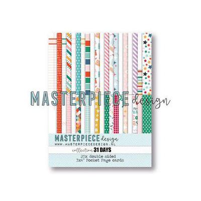 Masterpiece Design 31 Days - Pocket Page Cards