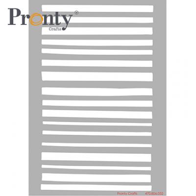 Pronty Stencil - Handmade Stripes
