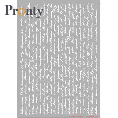 Pronty Stencil - Script