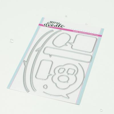 Heffy Doodle Cutting Dies - Looks Who's Talking